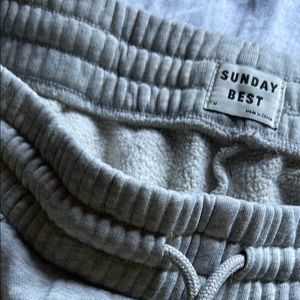 Aritzia / Sunday best sweatpants, grey, size medium